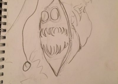 sea creature sketch