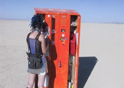 Orange Lockers